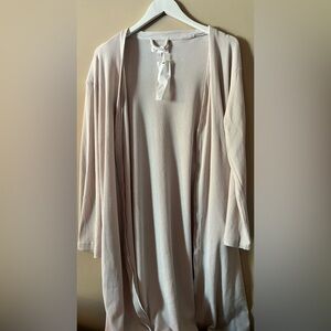 Daydream by Berkshire homewear large robe soft comfy lounge ribbed pockets new